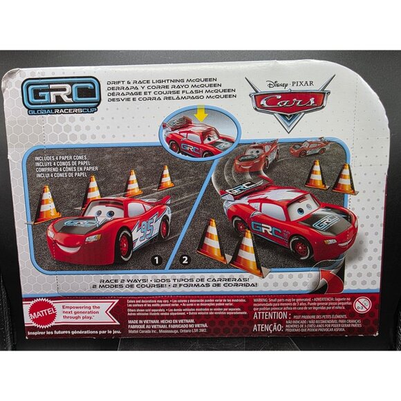 Drift & Race Lightning McQueen Toy Disney Pixar Cars GRC Global Racers Cup Vehic - Picture 3 of 6